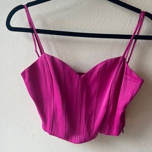 Silky Zara Corset Crop